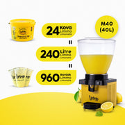 Limonata Şerbetlik M40.DY Makine + Limmo Limonata Klasik 2LT x 24 (Adet)