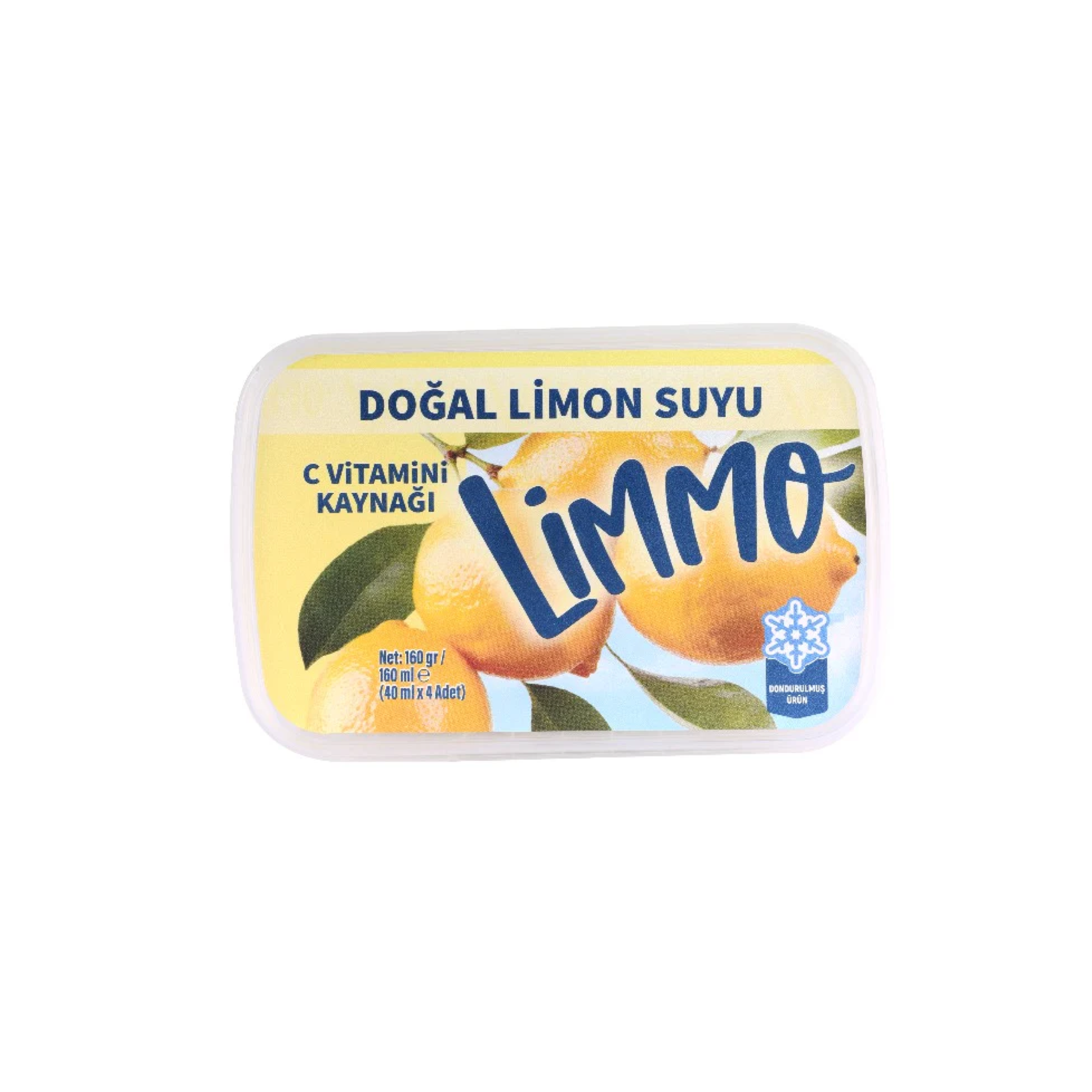 Limmo Limon Suyu 160 ML (40gr x 4 Adet) x 8 (Adet)