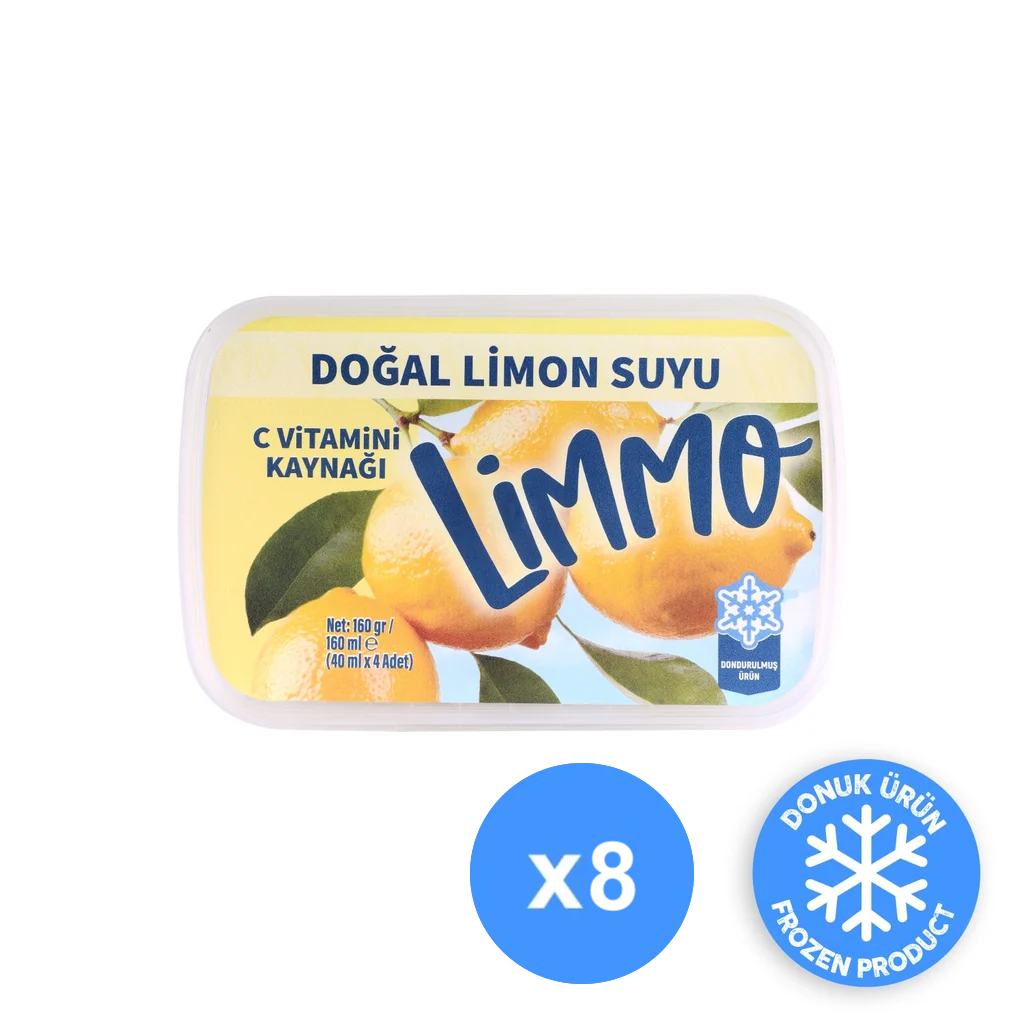 Limmo Limon Suyu 160 ML x 8 (Adet)