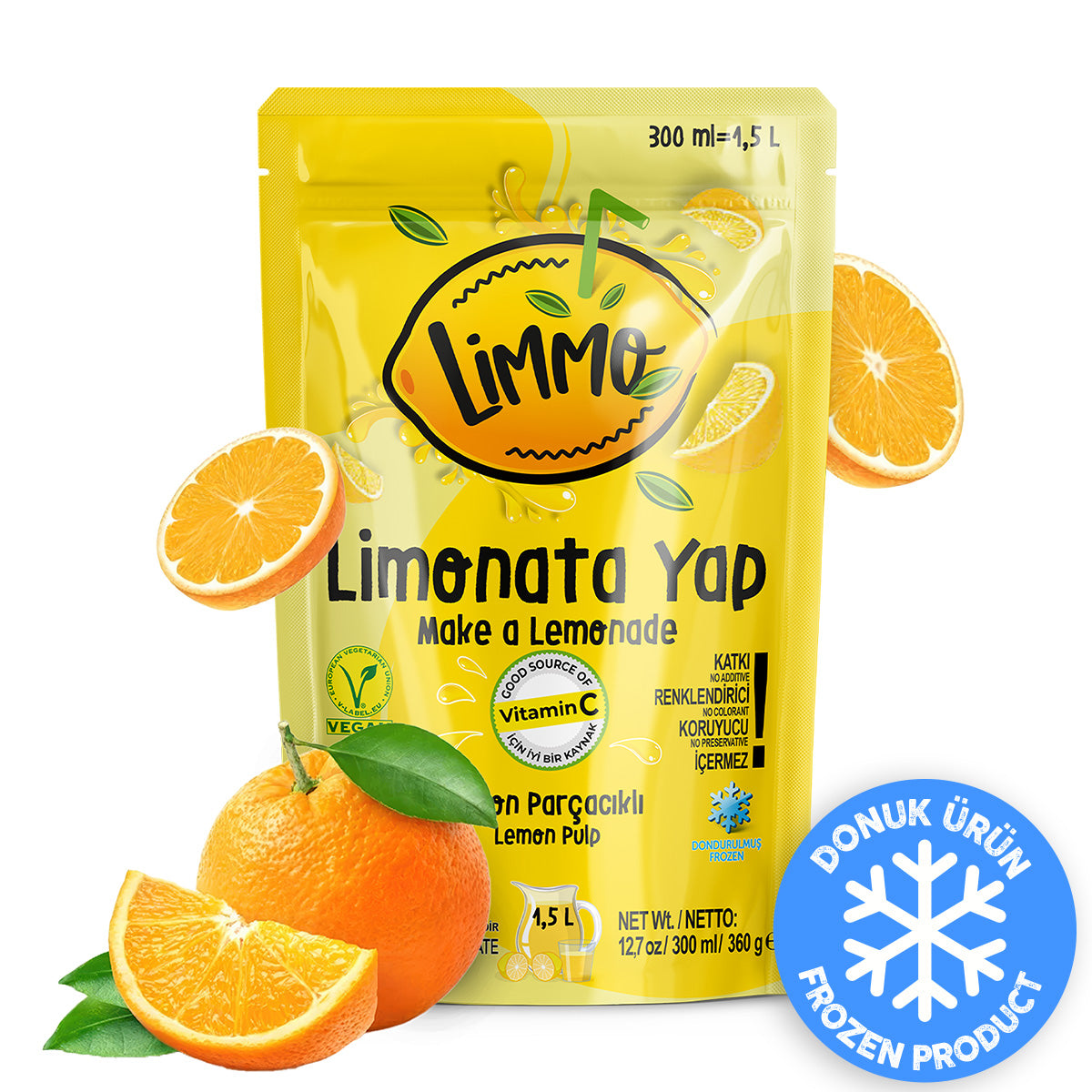 Limmo Limonata Portakallı 300 ML