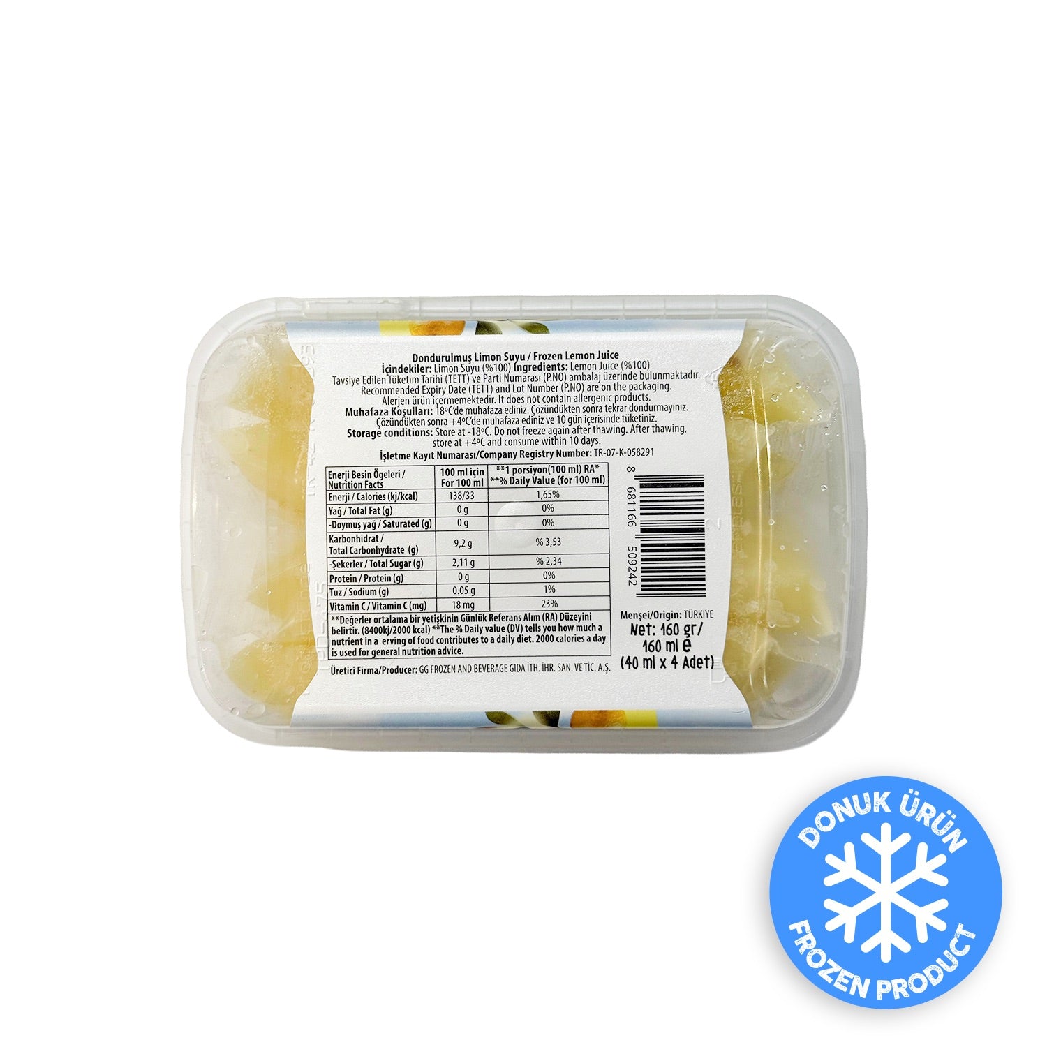 Limmo Limon Suyu 160 ML