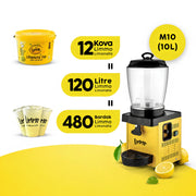 Limonata Şerbetlik 12 LT Makine + Limmo Limonata Klasik 2 LT x 12 (Adet)
