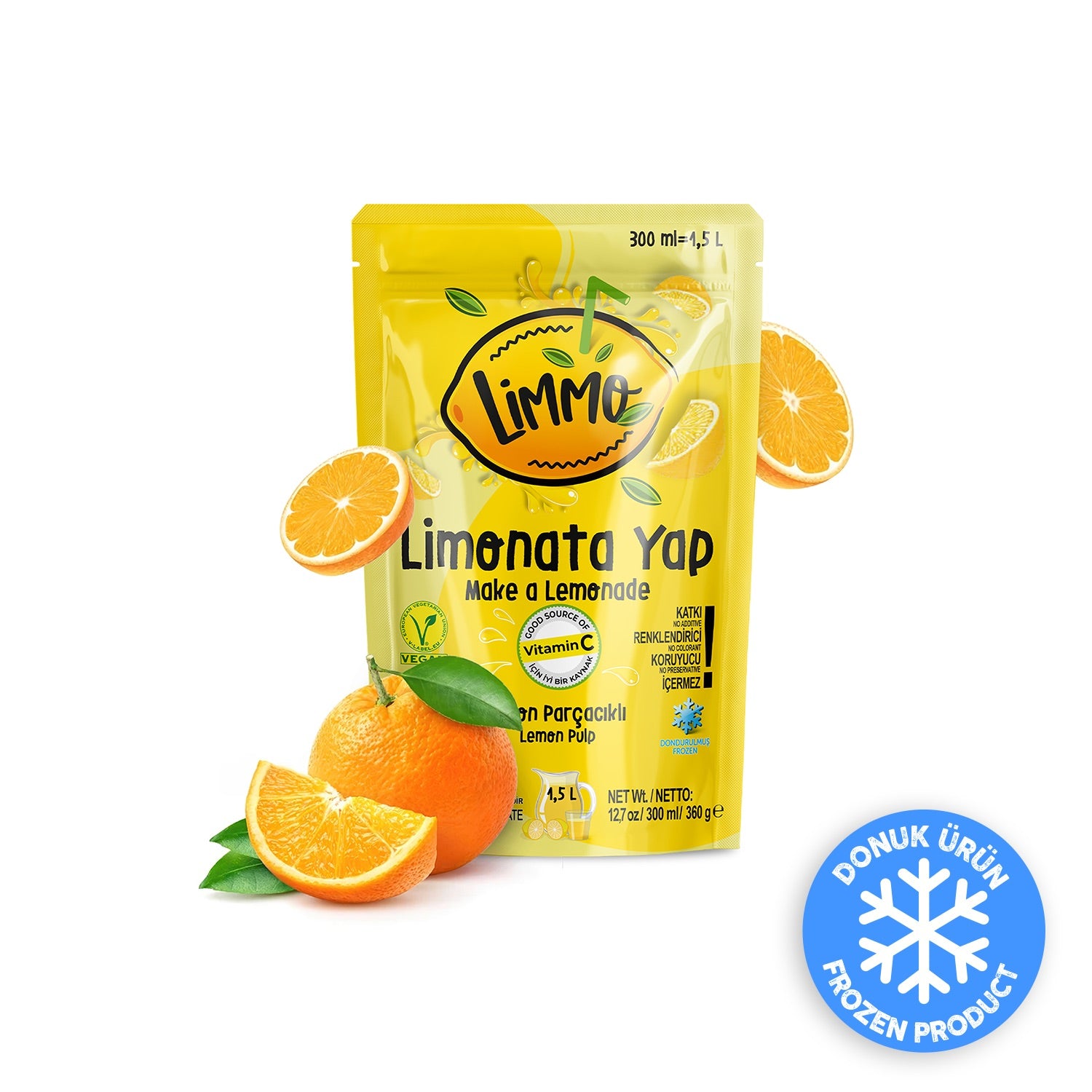 Limmo Limonata Portakallı 300 ML