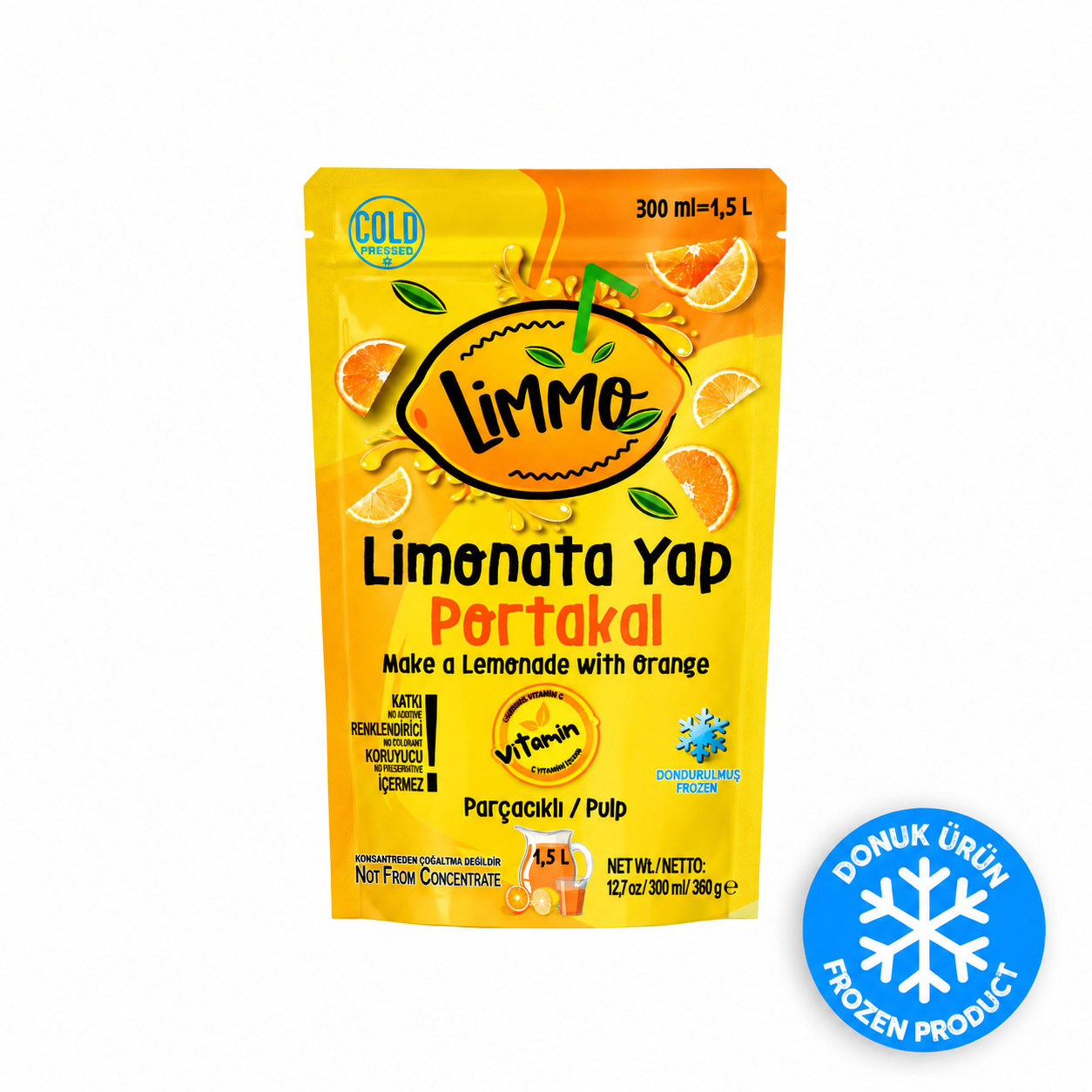 Limmo Orange-Flavored Lemonade 300 ML
