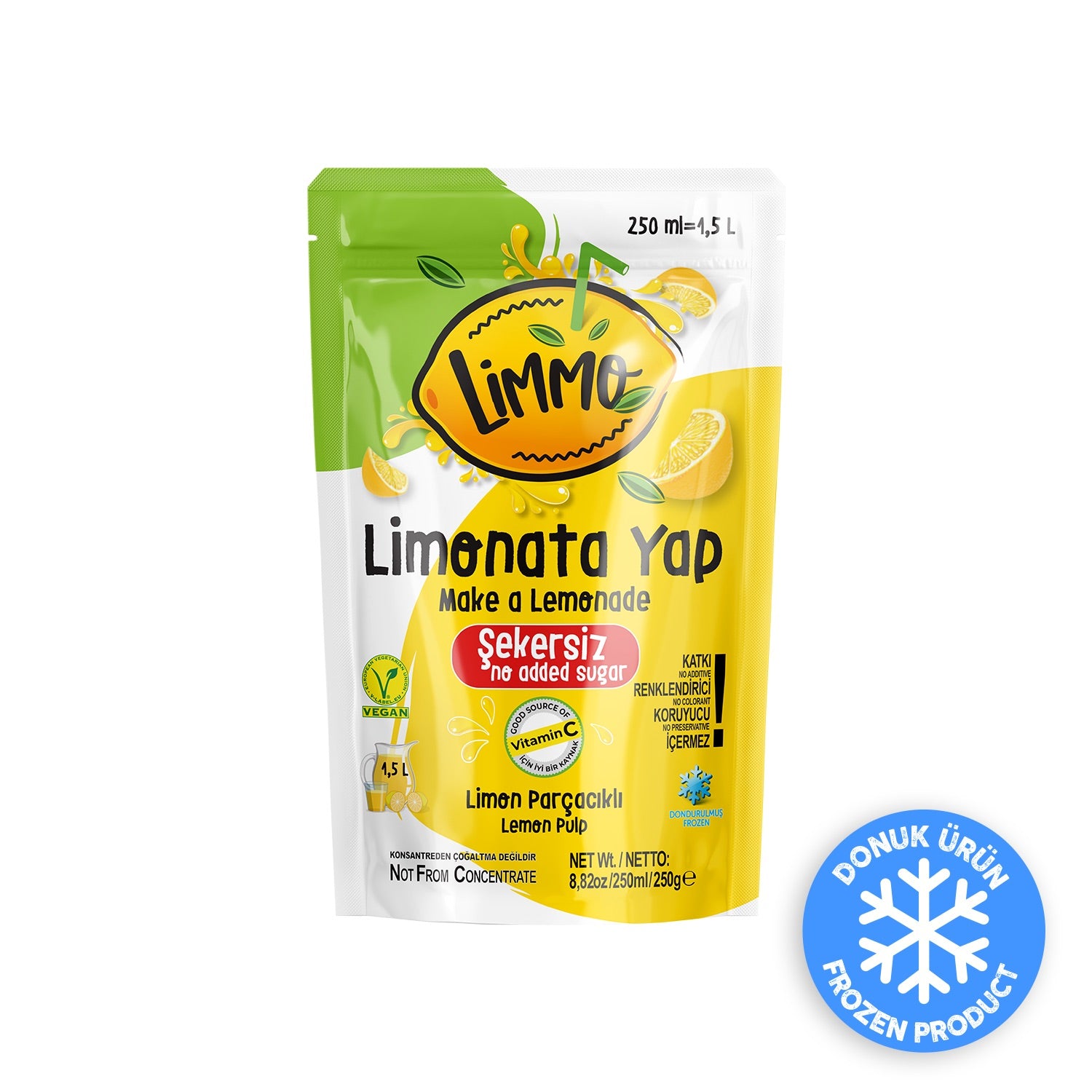 Limmo Şekersiz Limonata 250 ML